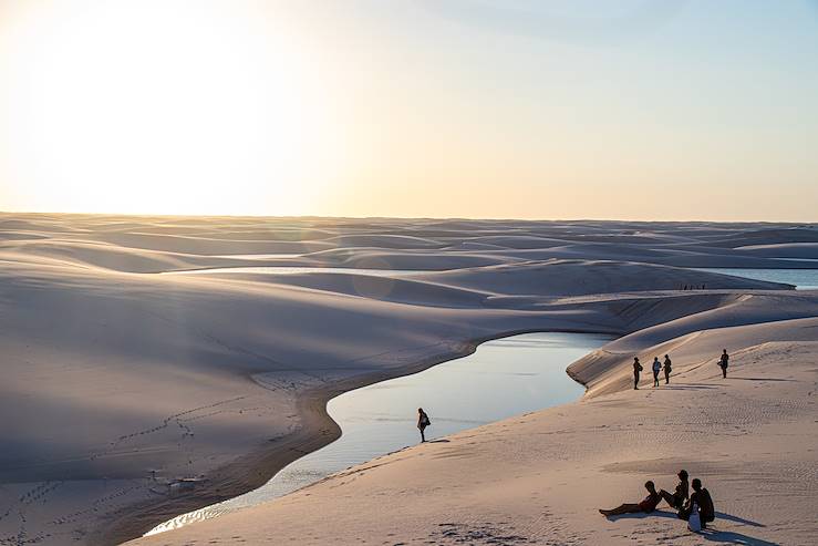 ses dunes de sable blanc