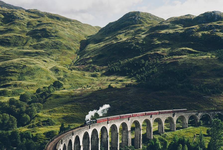 Train - Glenfinnan - Ecosse - Royaume-Uni