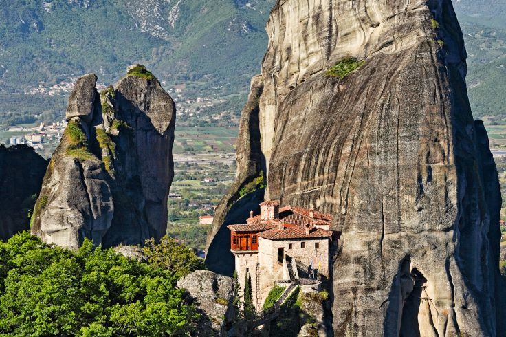 Monastère de Roussanou - les Météores - Grèce