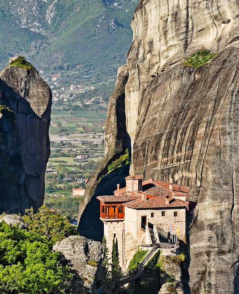 Monastère de Roussanou - les Météores - Grèce