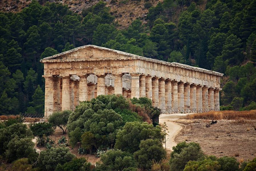 Temple de Ségeste - Sicile - Italie