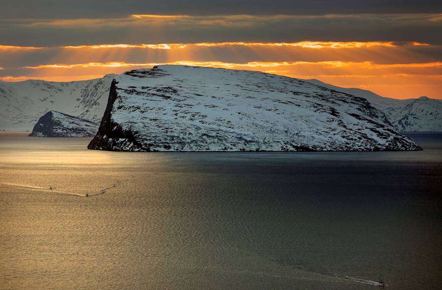 Break Dhiver En Laponie Norvegienne Finnmark Et Cap Nord