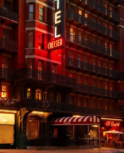 The hotel Chelsea - Etats-Unis - New York © © The Chelsea hotel