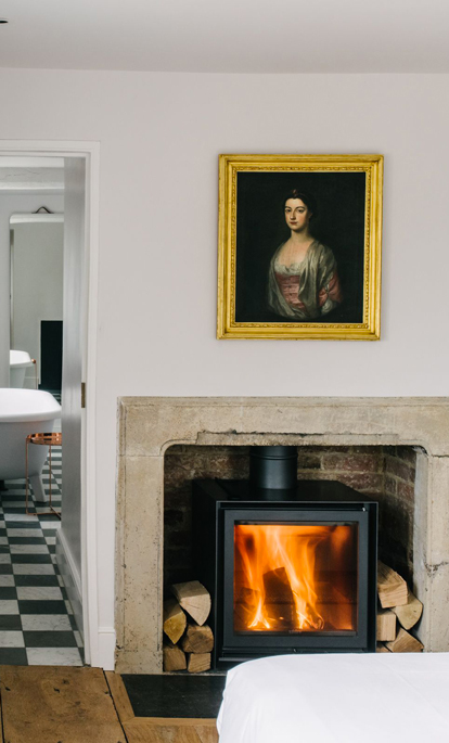 Au coin du feu