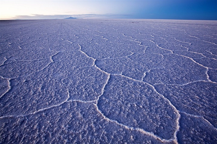 Salar d'Uyuni en Bolivie