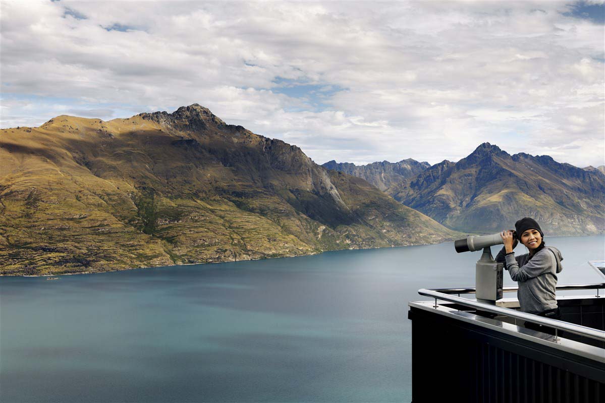 Paysage du lac Wakatipu