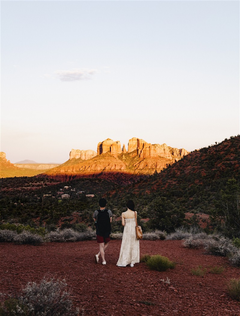 couple dans le desert