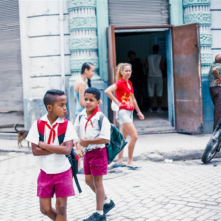 Enfants a la Havane
