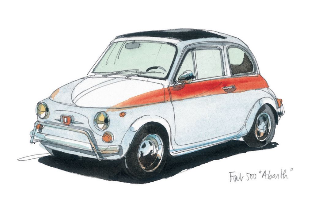 Fiat 500 par Alain Bouldouyre