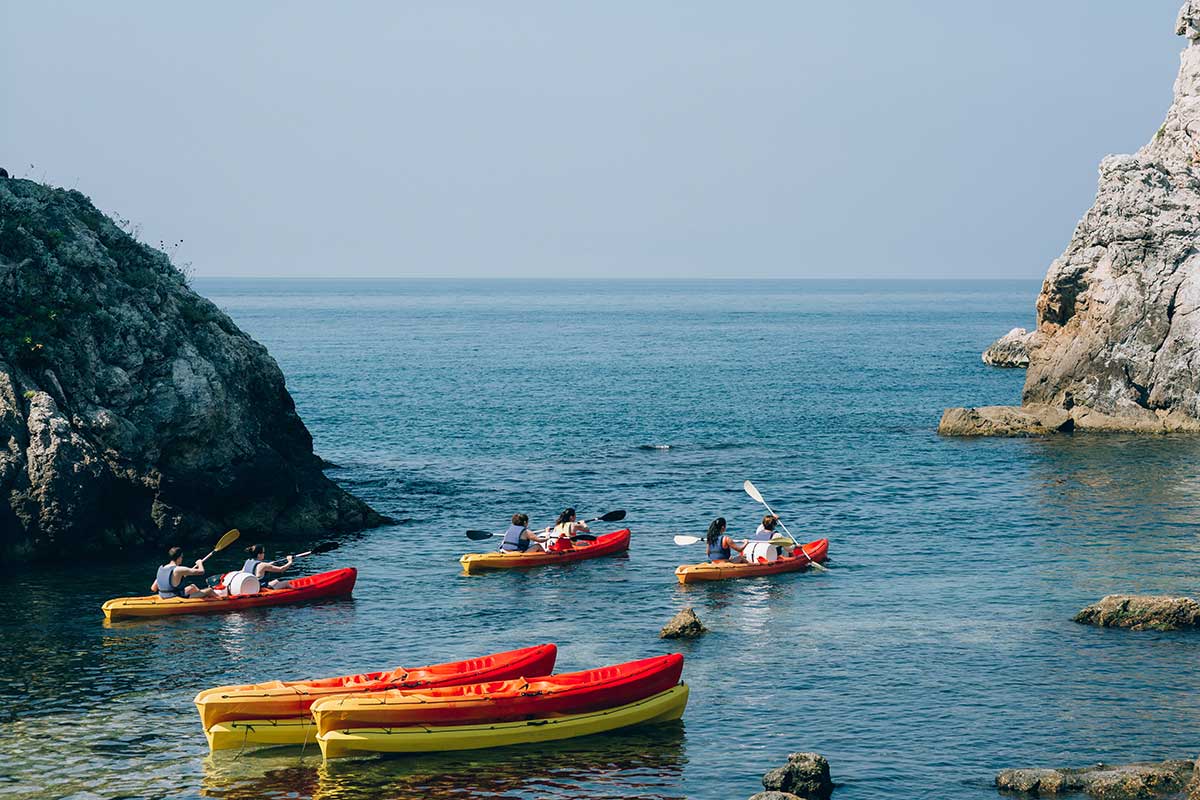 kayak en croatie