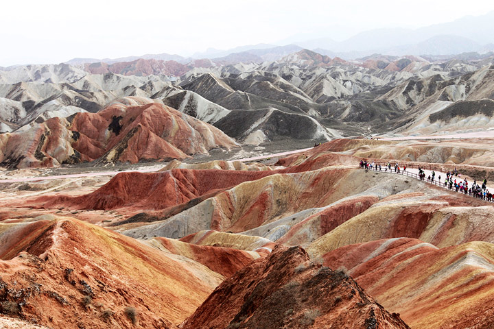 Parc Géologique de Zhangye Danxia