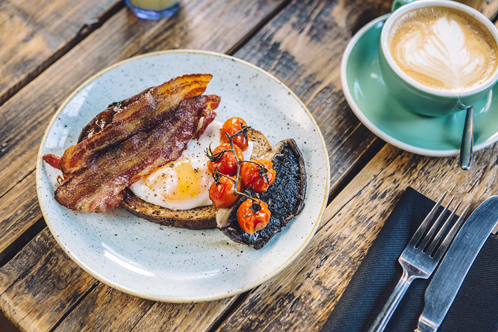 Petit-déjeuner en Angleterre