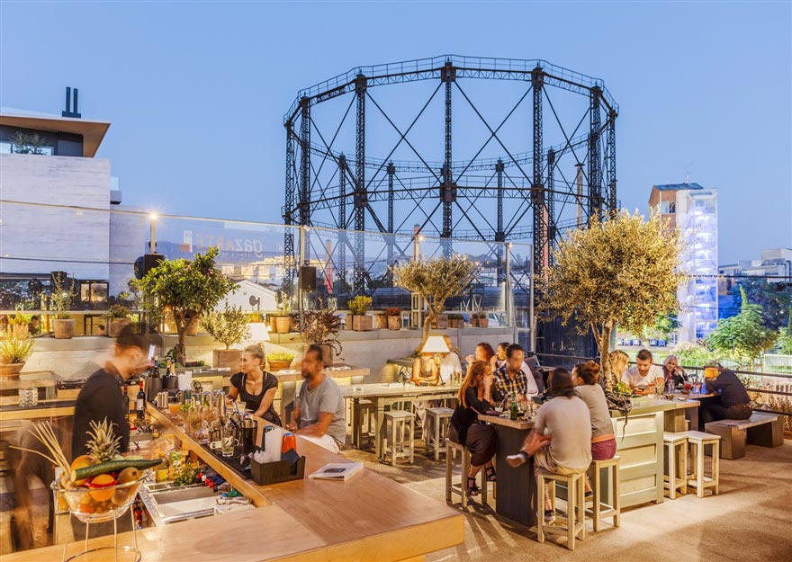 Rooftop à Athènes