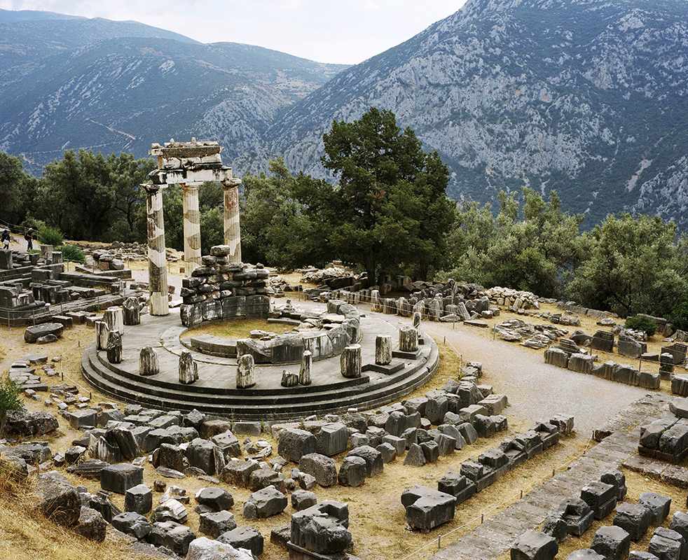 temple d’Apollon à Delphes