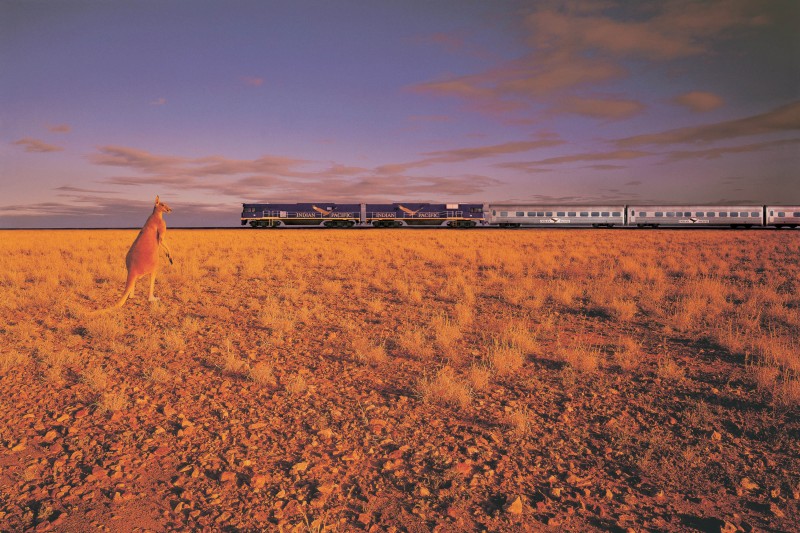 Train le Ghan Australie