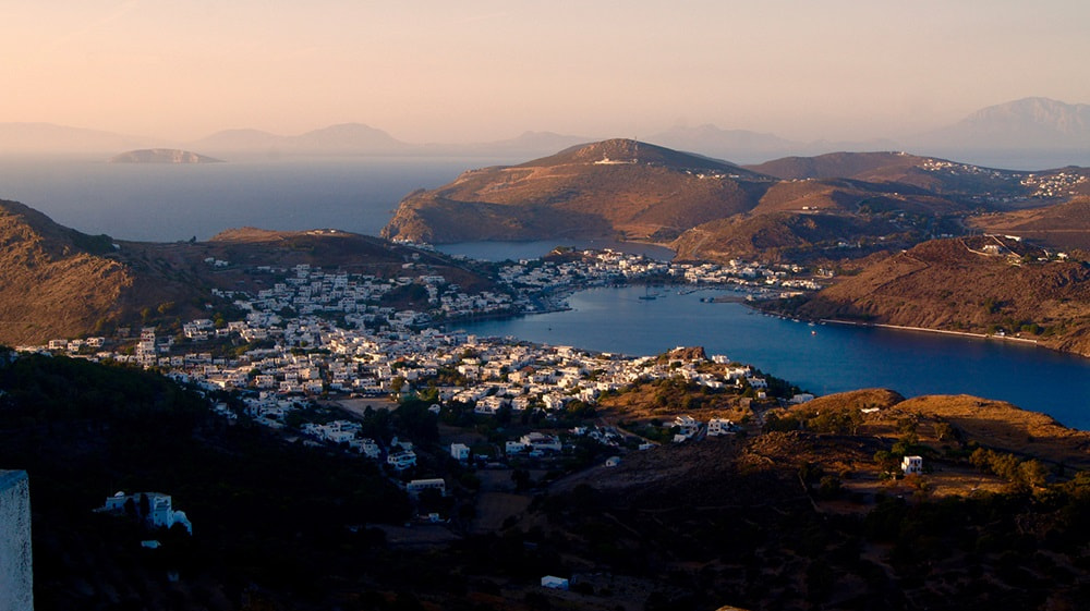 Vue aérienne Patmos