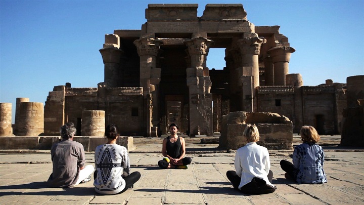 yoga en Egypte
