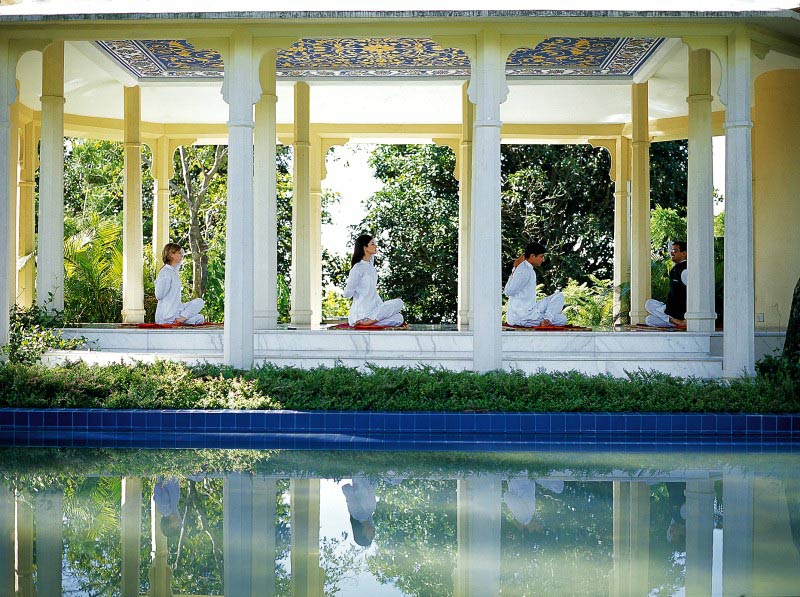 stage de yoga Ananda in the Himalayas