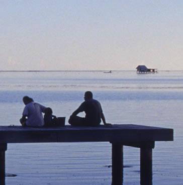 Un peu de terre pour s'ancrer dans la mer