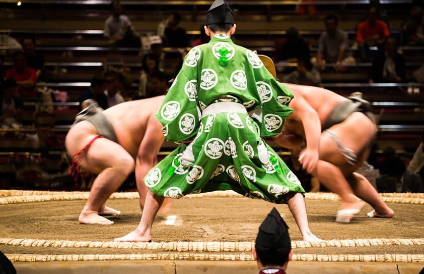 Sumo, le combat venu du ciel