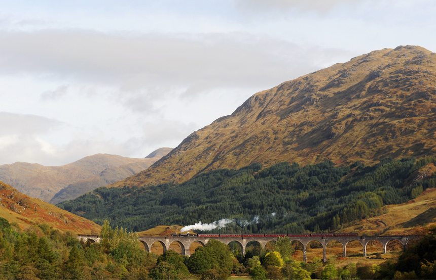 Aventure en train sur la West Highland Line