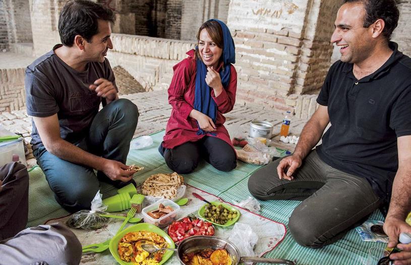 Allons pique-niquer en Iran