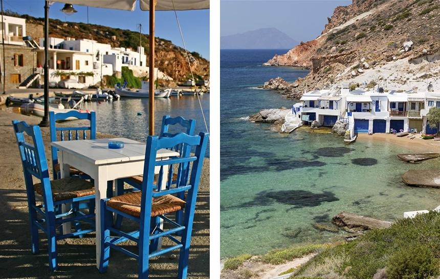 Sifnos versus Milos